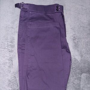 Men's Purple Chinos